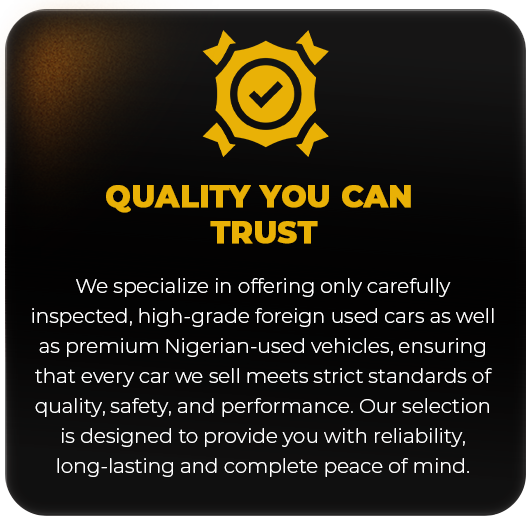 Quality You Can Trust